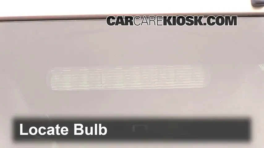 2013 Ford Flex Limited 3.5L V6 Turbo Sport Utility (4 Door) Lights Center Brake Light (replace bulb)